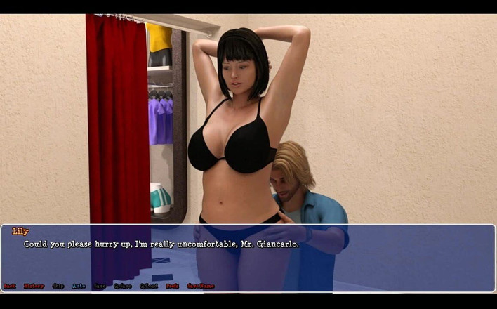 Erotic Krisso: Lily de la Vallée- MILF en lingerie.
