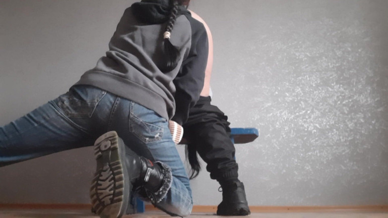 Lesbian-candys: Eu lambi a bunda do meu professor por passar no...