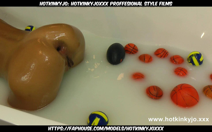 Hotkinkyjo: Hotkinkyjoxxx proffesional style films: Молочна трубка, народження яєчок і пролапс