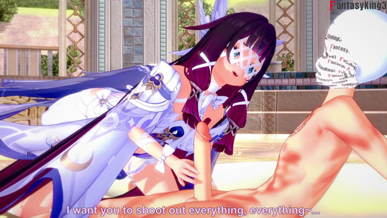 Fantasy king: Columbina लंड चुसाई - Genshin Impact