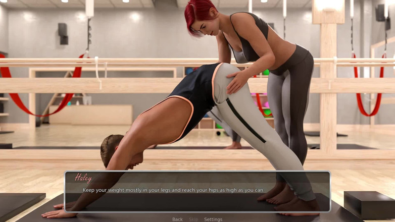 Dirty GamesXxX: Office Perks: Aula de yoga com professora sexy - episódio 9