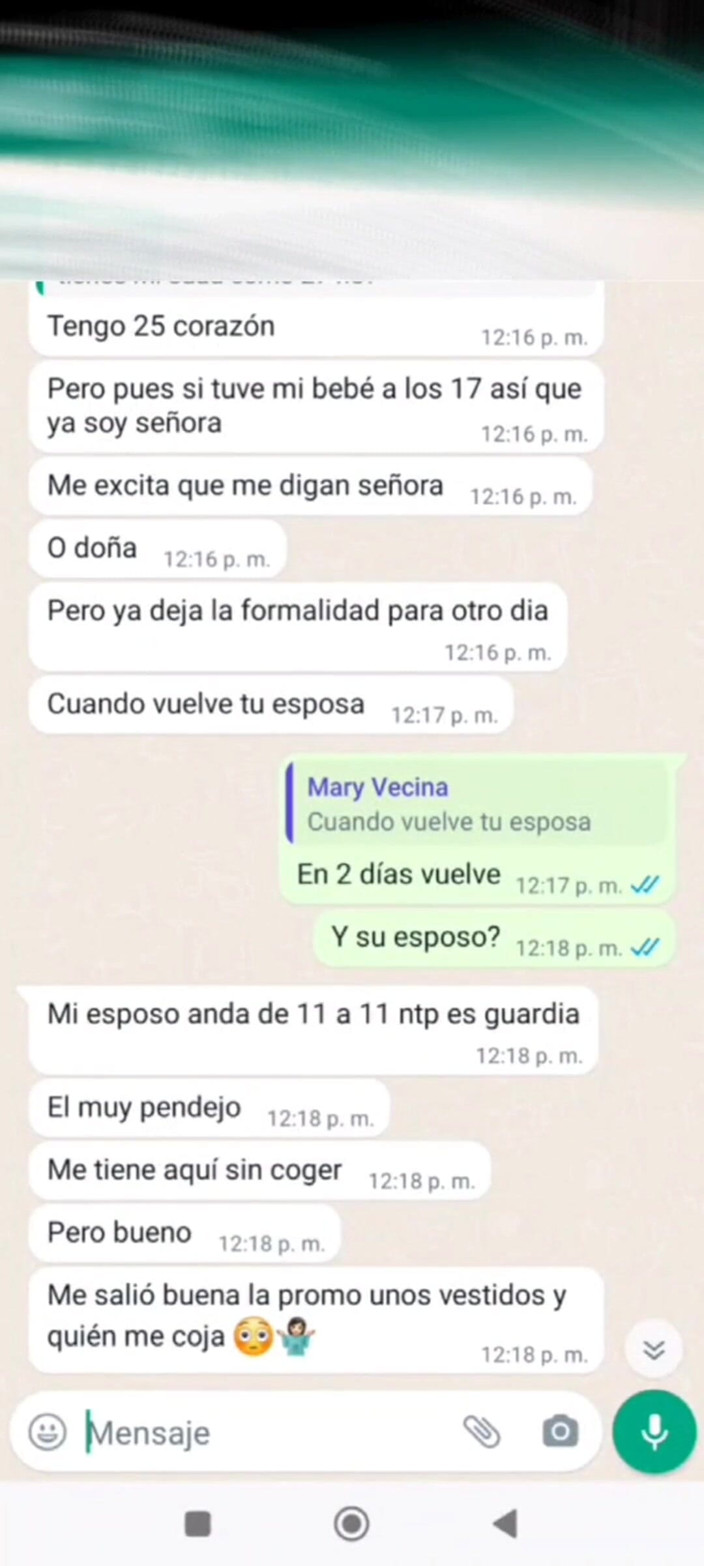 Mexicasero: Latina vizinha Mary ficou muito excitada e me enviou fotos