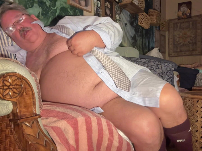 Hand-Free-Daddy-Chub: Empresario gordo de Hong Kong tiene semen manos libres más...