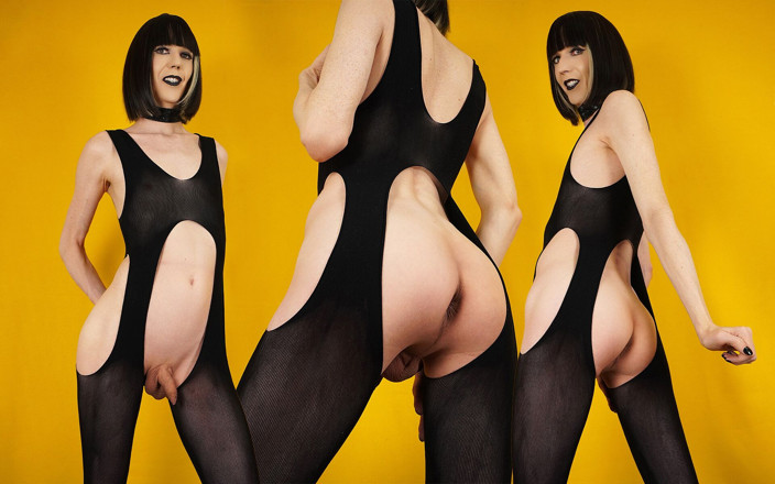 Alisya JC: Zwarte bodystocking