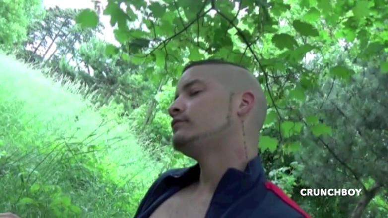 Crunch Boy: Latino follada en bosque cruising por x xl polla