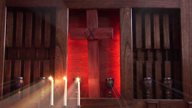 House of submission: Dwóch studentów kościelnych ostro zerżniętych przez zamaskowany wielki kutas demona