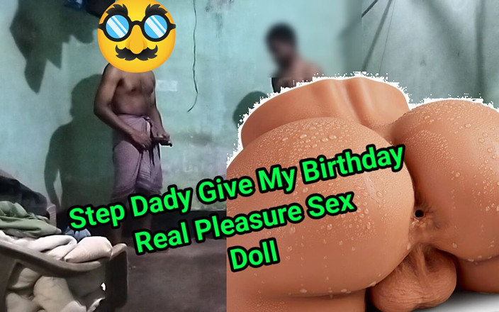 Desi Tits: 내 생일 최고의 선물을 영원히 주는 새아빠