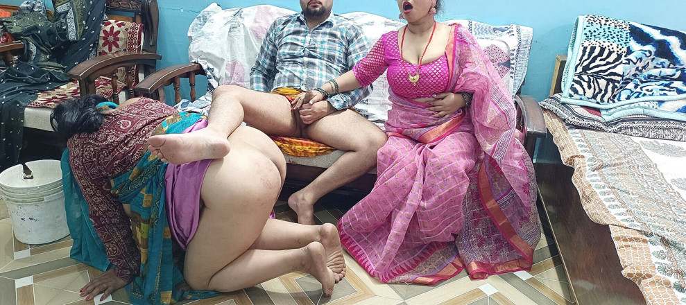 Hotty Jiya Sharmaa: Inder bester dreier-sex mit zimmermädchen und schwiegertochter