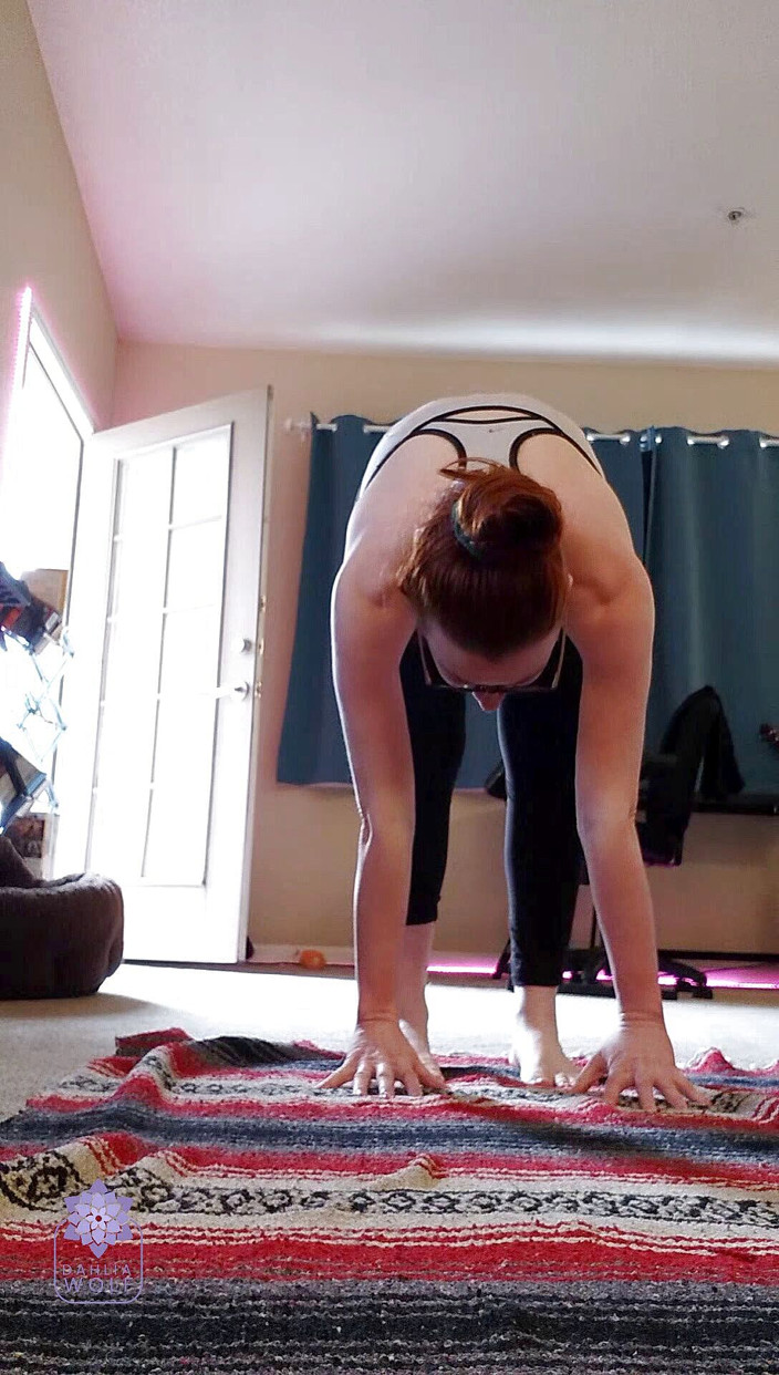 Dahlia Wolf: Entraînement en lycra 1