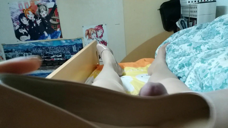 Kit19881127: Pantyhose Cumming 21