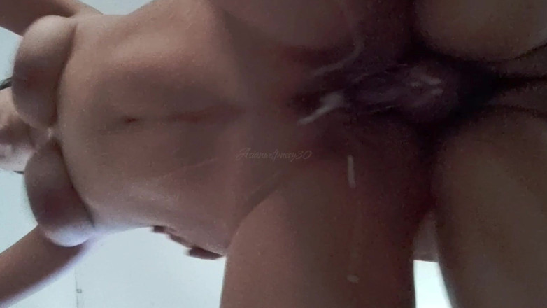 Asianwetpussy30: Asianwetpussy30 - Nejlepší pohled pro přetékající creampie kundička, varování!