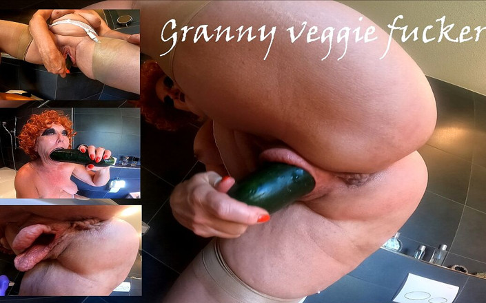 Hotvaleria: Bunicuță veggie futută