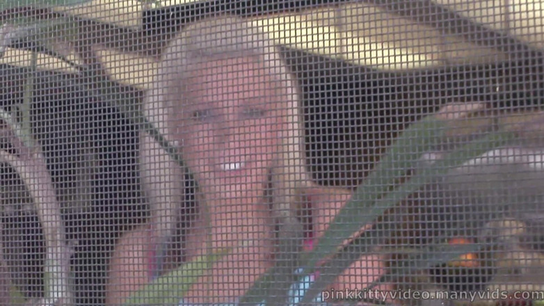Pink Kitty: Petite teen Kacey Jordan fucks her older hot neighbor