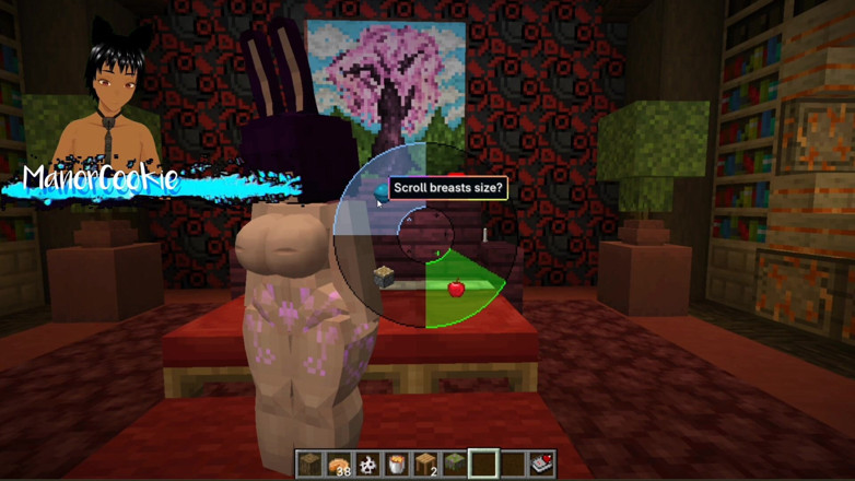 Manor Cookie: Minecraft figura - încercând câteva modele noi, cum ar fi această femeie...