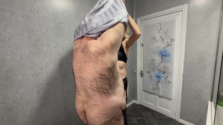Aaexperinces trans: Pokojówka Jayne Getting Lanitsa Bear Gotowy do sesji.