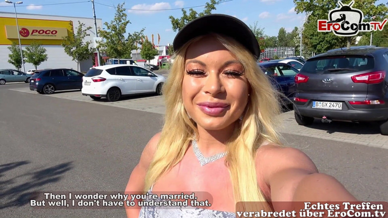 EroCom: German outdoor blinddate with big tits muscle teen outdoor