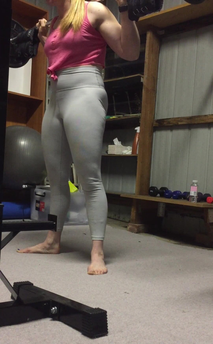 Michellexm: Entraînement à la maison !