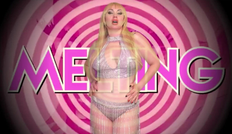 Goddess Misha Goldy: Transformation till den lilla kuk suger sissy slampa!