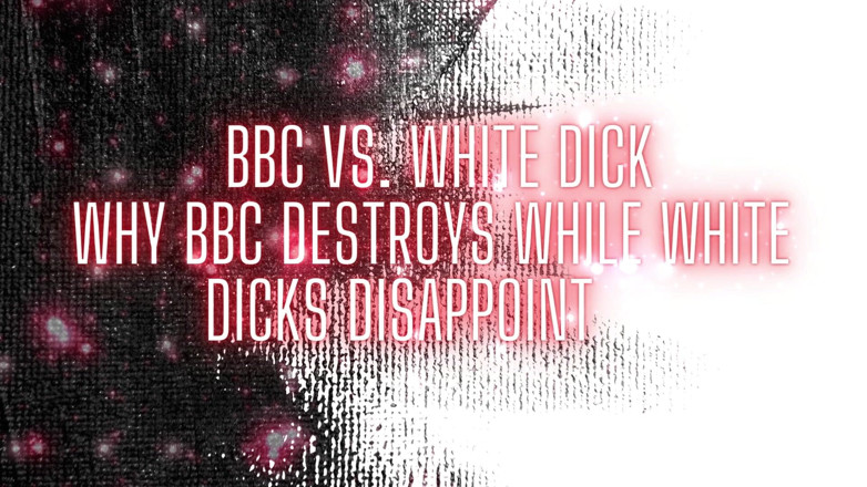 Goddess Misha Goldy: Bbc e cazzo bianco - perché bbc distrugge mentre i cazzi...