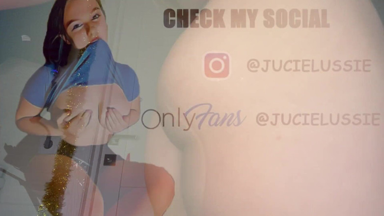 JuiceLussie: Fingering memek sempitnya