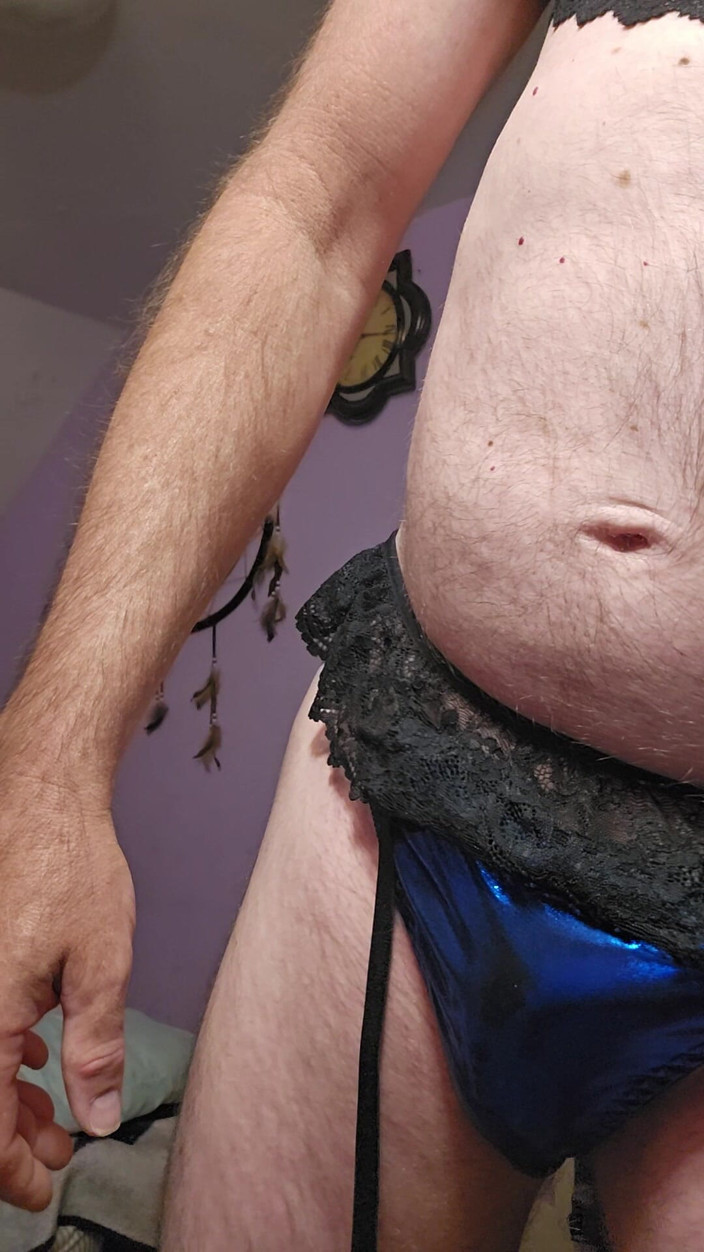 Fantasies in Lingerie: Keseronokan pagi kecil dan coli hitam saya dan set seluar...