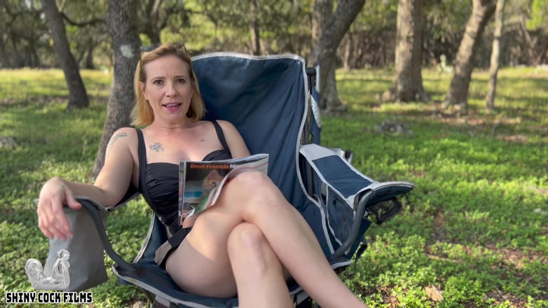Jane Cane: Coaching masturbatoire risqué en plein air