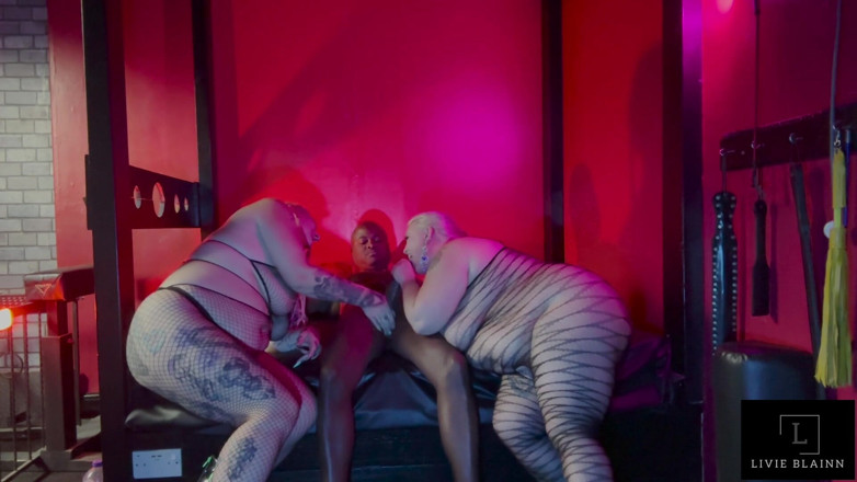 Livie Blainn: Double Dom Spank and Fuck BBW Sub