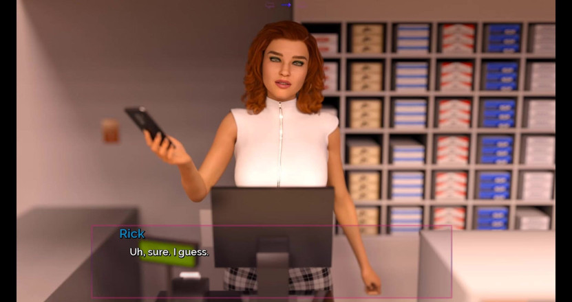 Visual Novels: Zamknij się i tańcz - część 20 - mój mąż jest zawsze w...