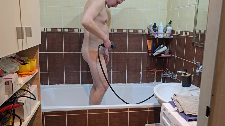 Fap_man93: Соло-сессия В Душе