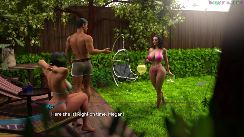 Porny Games: Cállate y baila - trabajando con el pie en el patio,...