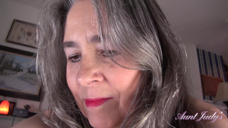 Aunt Judy's: Auntjudys - sexe tabou en POV avec ta belle-tante poilue mature