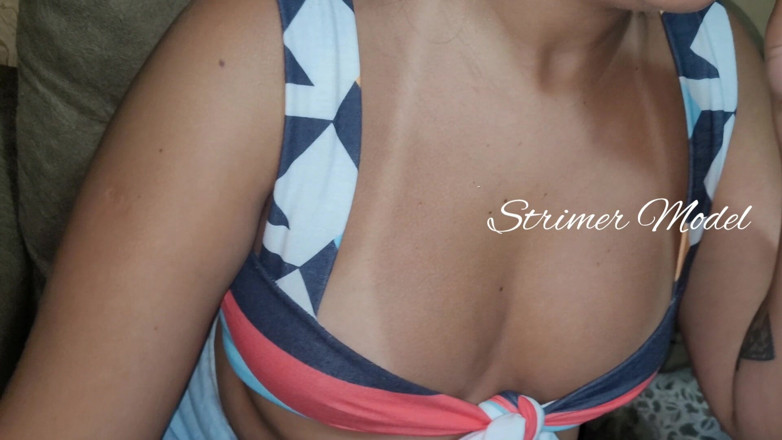 Strimermodel: 胸に誘発的なくしゃみが出る