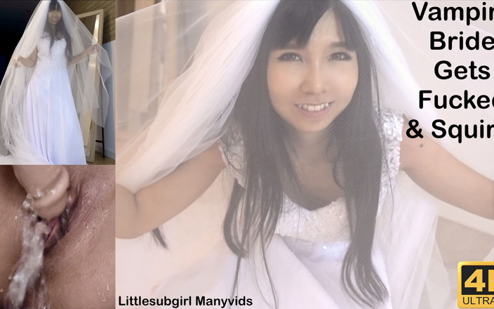 Littlesubgirl: ヴァンパイアの花嫁が犯され潮吹き - 4K