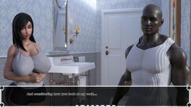 Dirty GamesXxX: Tifa’s Dark Heaven : la copine asiatique infidèle et la grosse...