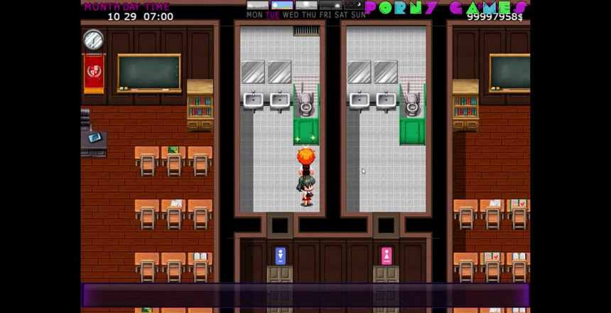 Porny Games: Yeni hayatım: yenileme - Rachel için ilk yarak yeme (19)