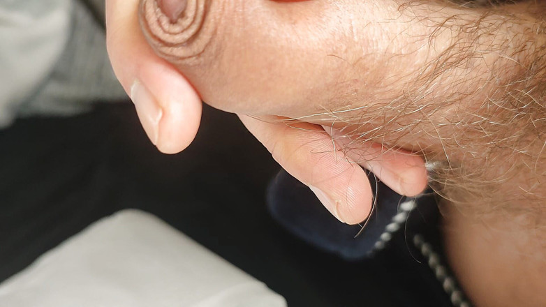Mr963: Gros plan, massage de la bite