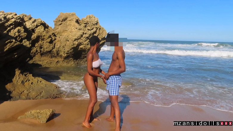 mzansionlyfan: Strand pijpbeurt