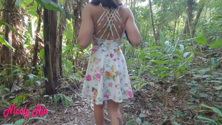 Nicoly Rio: My stepbrother took me to the forest and came in...
