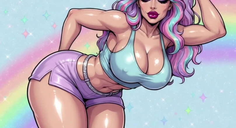 AI Porn: Cewek cantik besar