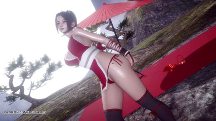 3D-Hentai Games: [MMD] Air dingin mai shiranui striptis seksi 4k 60fps doa