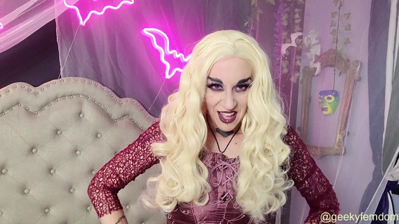 Geeky Femdom: Hocus pocus mengamuk di comic con virgins