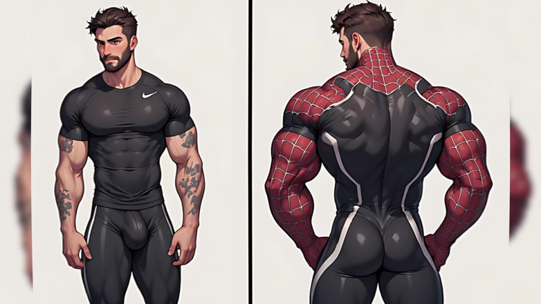 Erotic Man: Superheroes panas bonjolan dan zakar