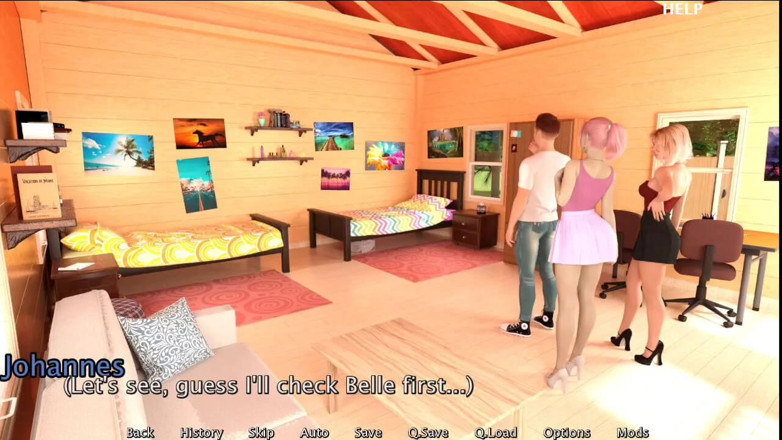 Johannes Gaming: Red Falls # 3 cô ấy thích chơi với chính mình