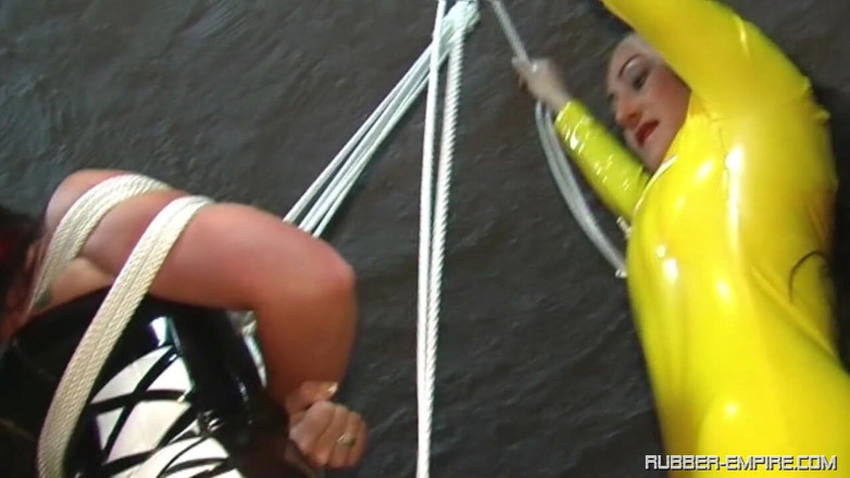Lezdom Entertainment: Eine bondage-fantasie
