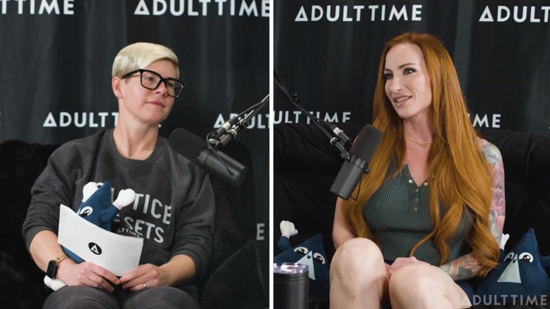 Adult Time Podcast: Sophia Locke si myslí, že dopadení mimozemšťana by bylo sexy?! čas pro...