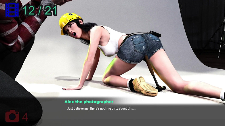 Porngame201: Perniagaan Fesyen - penggambaran model panas Monica #1 - hentai permainan 3d