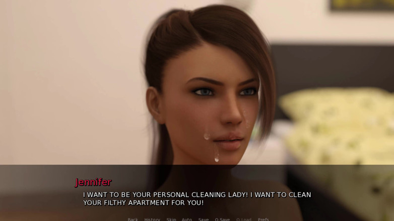 Johannes Gaming: In Jennifer - een oude man kwam klaar op haar gezicht,...