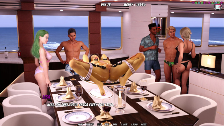 Porny Games: Lisa indagine totale! di Drago bianco studio - prima volta per...