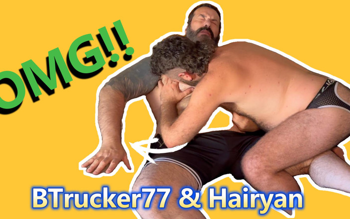 BTrucker77: Btrucker77 &amp; Hairyan první bb šukání