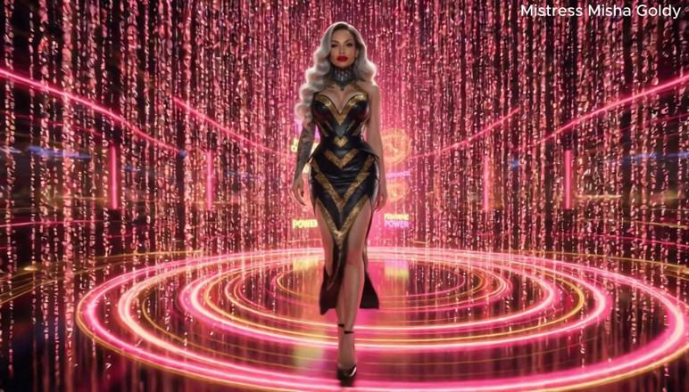 Goddess Misha Goldy: Spin dans ma prise de contrôle psychologique